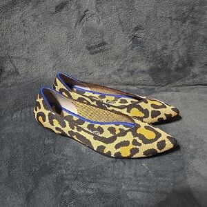 Rothy's The Point Big Cat Ballet Flats Women's Sz 7.5